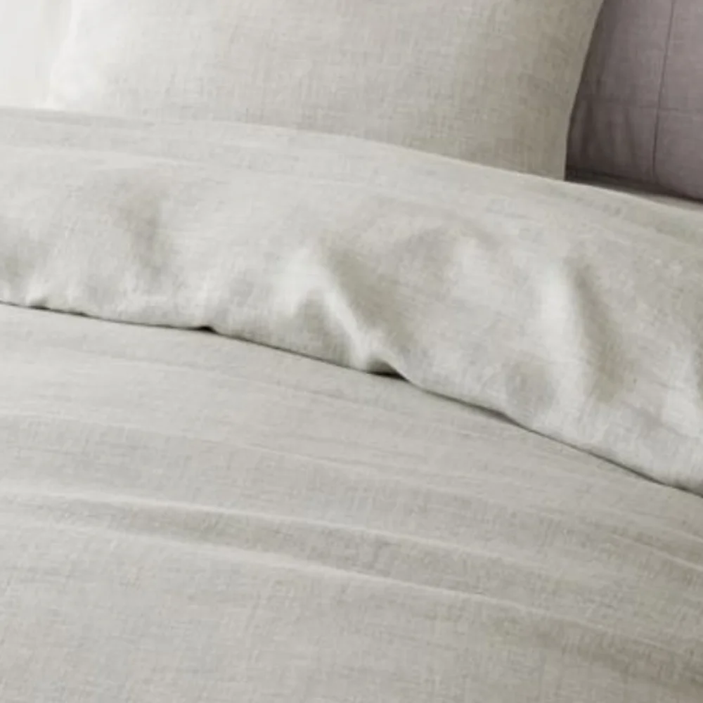❤️BUY 2 GET 1 FREE West Elm European Flax Linen Fiber Dyed Duvet Cover